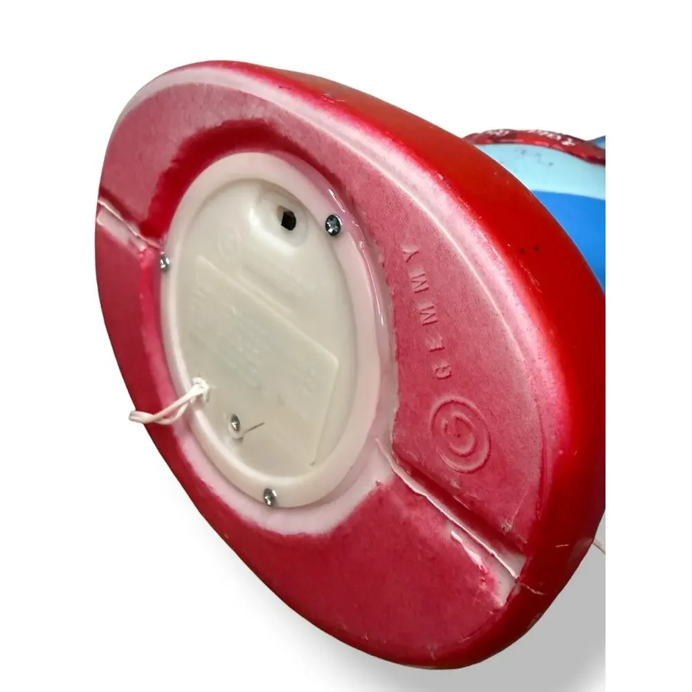 Disney Stitch Valentine's Day Lighted‎ Blow Mold Decor 12” NEW